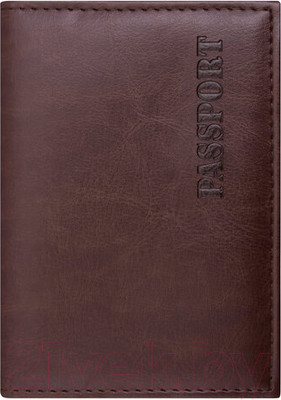 Обложка на паспорт Staff Profit / 237184 (коричневый)