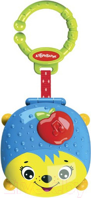 Подвеска на кроватку Азбукварик Телефончик Ежик Крошка / 2694