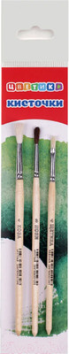 Набор кистей Цветик №7 / 3945220 (3шт)