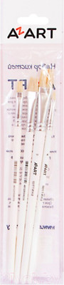 Набор кистей Azart №9 (4шт, щетина)