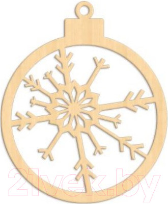 Заготовка для творчества ПАЛИТРА Новогодний шар Бенгальский огонь / 758