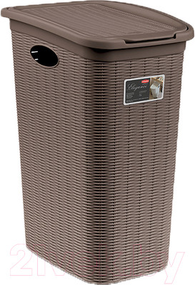 Корзина для белья Stefanplast 30501 (светло-коричневый)