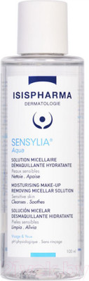 Мицеллярная вода ISISPHARMA Sensylia Aqua Увлажняющая Для чувствительной и обезвоженной кожи (100мл)