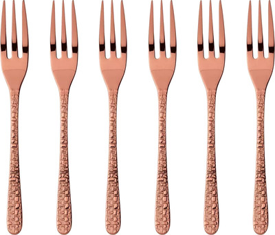 Набор десертных вилок Sambonet Venezia Copper 18/10 PVD / 52765CA5 (6шт)