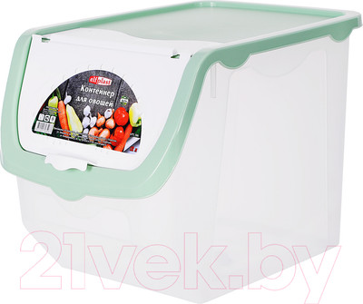 Контейнер Эльфпласт EP506 (12л, фисташковый)