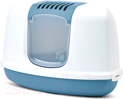 Туалет-домик Savic Nestor Corner 20030WBS (белый-лазурь)