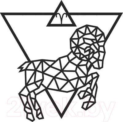 Декор настенный EWA Знак зодиака Овен