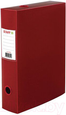 Коробка архивная Staff 237276 (красный)