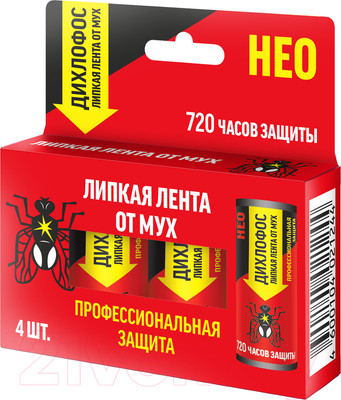 Лента от мух Дихлофос Нео (4шт)