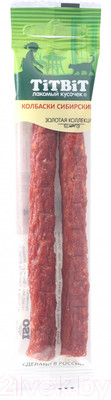 Лакомство для кошек TiTBiT Золотая коллекция. Колбаски Сибирские / 21712