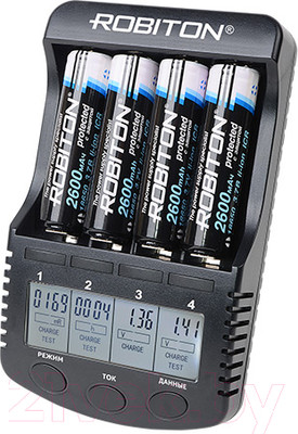Зарядное устройство для аккумуляторов Robiton MasterCharger Pro / БЛ13613