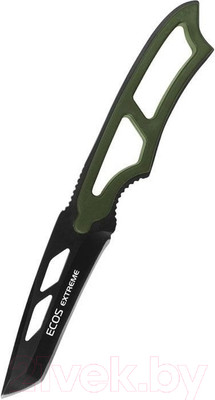 Нож туристический ECOS EX-SW-B01G / 325123 (зеленый, со свистком)