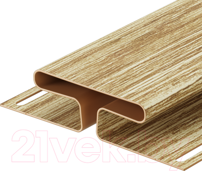 Н-профиль Docke Lux (3.05м, рябина)