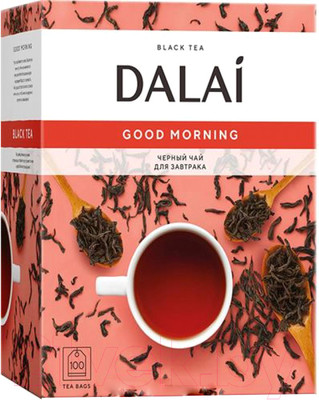 Чай пакетированный Dalai Good Morning черный / 10738 (100пак)