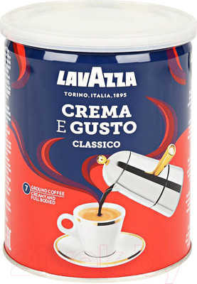Кофе молотый Lavazza Crema e Gusto / 5852 (250г)