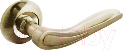 Ручка дверная Аллюр Арт Лайза 1800 АВ (старая бронза)
