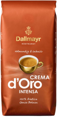Кофе в зернах Dallmayr Crema d'Oro Intensa / 10968 (1кг)