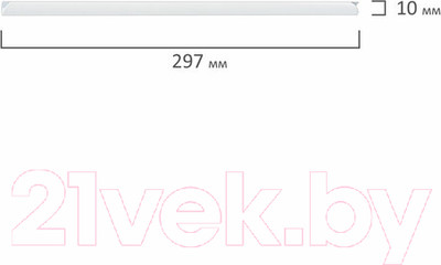 Полоски для переплета Brauberg 224605 для быстрого переплета (10шт)