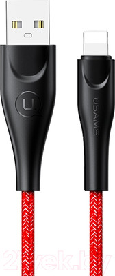 Кабель Usams U41 USB2.0 AM - Lightning / SJ397USB02 (3м, красный)