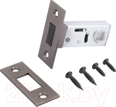 Защелка врезная Аллюр АРТ L50-8M MBN (графит)