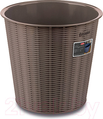 Корзина для бумаг Stefanplast 28x26.5 / 29701 (светло-коричневый)