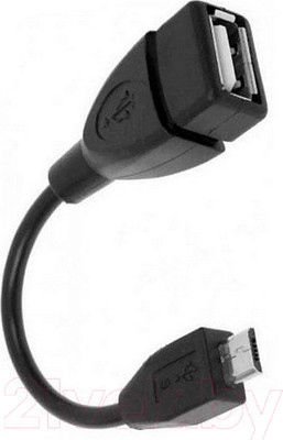 Адаптер Rexant OTG Micro-USB/USB / 18-1182 (0.15 м, черный)