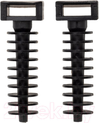 Дюбель распорный Rexant 07-4512 (100 шт, черный)