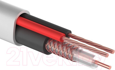 Кабель PROconnect KBK-B-2 2x0.50 (200м, белый)