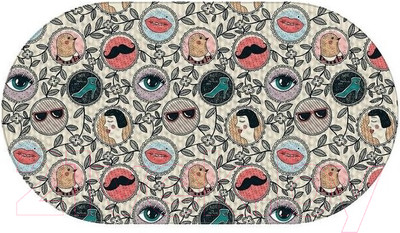 Коврик на присосках Varmax Glamour 68 DF-273