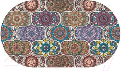 Коврик на присосках Varmax Восточная мозайка DF-287 (68x38)