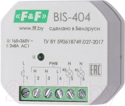 Реле импульсное Евроавтоматика BIS-404 / EA01.005.006