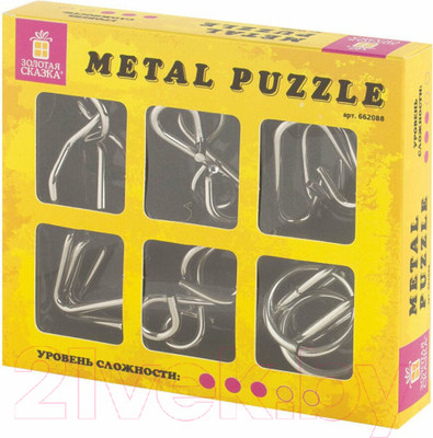 Набор головоломок Золотая сказка Любитель / 662088