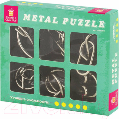 Набор головоломок Золотая сказка Профи / 662090