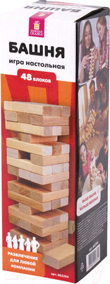 Настольная игра Золотая сказка Башня / 662294