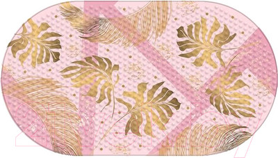 Коврик на присосках Varmax Золотое перо DF-288 (68x38)