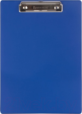 Планшет с зажимом Brauberg Number One / 232217 (синий)