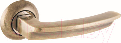 Ручка дверная Аллюр Вернер 1100 AB (старая бронза)