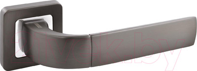 Ручка дверная Аллюр Арт Денио 2240 MBN (графит)