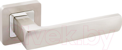 Ручка дверная Аллюр АРТ Коломбо 2380 SN (матовый никель)