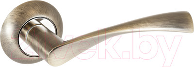 Ручка дверная Аллюр Арт Оскар 1330 MAB (матовая бронза)