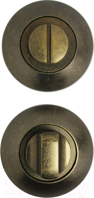 Фиксатор дверной защелки Аллюр АРТ BK-R1 OB/OB (состаренная бронза)