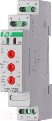 Реле напряжения Евроавтоматика CP-720 / EA04.009.002