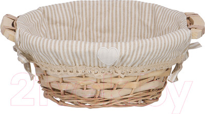 Корзина Natural House Полосочка 250x250x100 / EW-12 (натуральный)