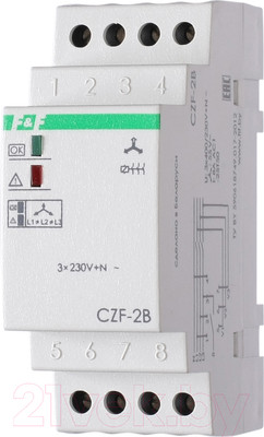 Реле контроля фаз Евроавтоматика CZF-2B / EA04.003.002