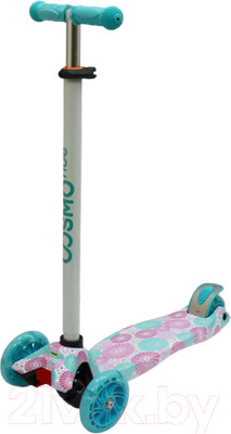 Самокат городской CosmoRide Funny S910W (цветы)