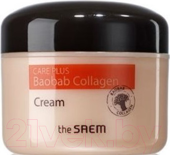 Крем для лица The Saem Care Plus Baobab Collagen (100мл )