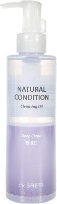 Гидрофильное масло The Saem Natural Condition Cleansing Oil Deep Clean (180мл)