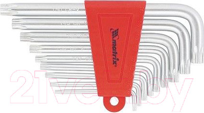 Набор ключей Matrix Torx 12305