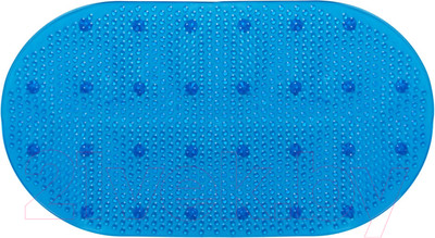 Коврик на присосках Varmax Дождь D-105 (68x38, синий)