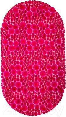 Коврик на присосках Varmax Линза 55101 (67x38, розовый)